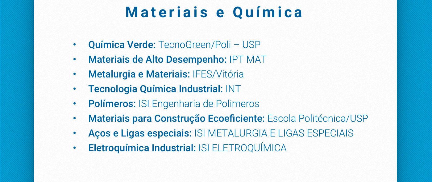 Material e Química