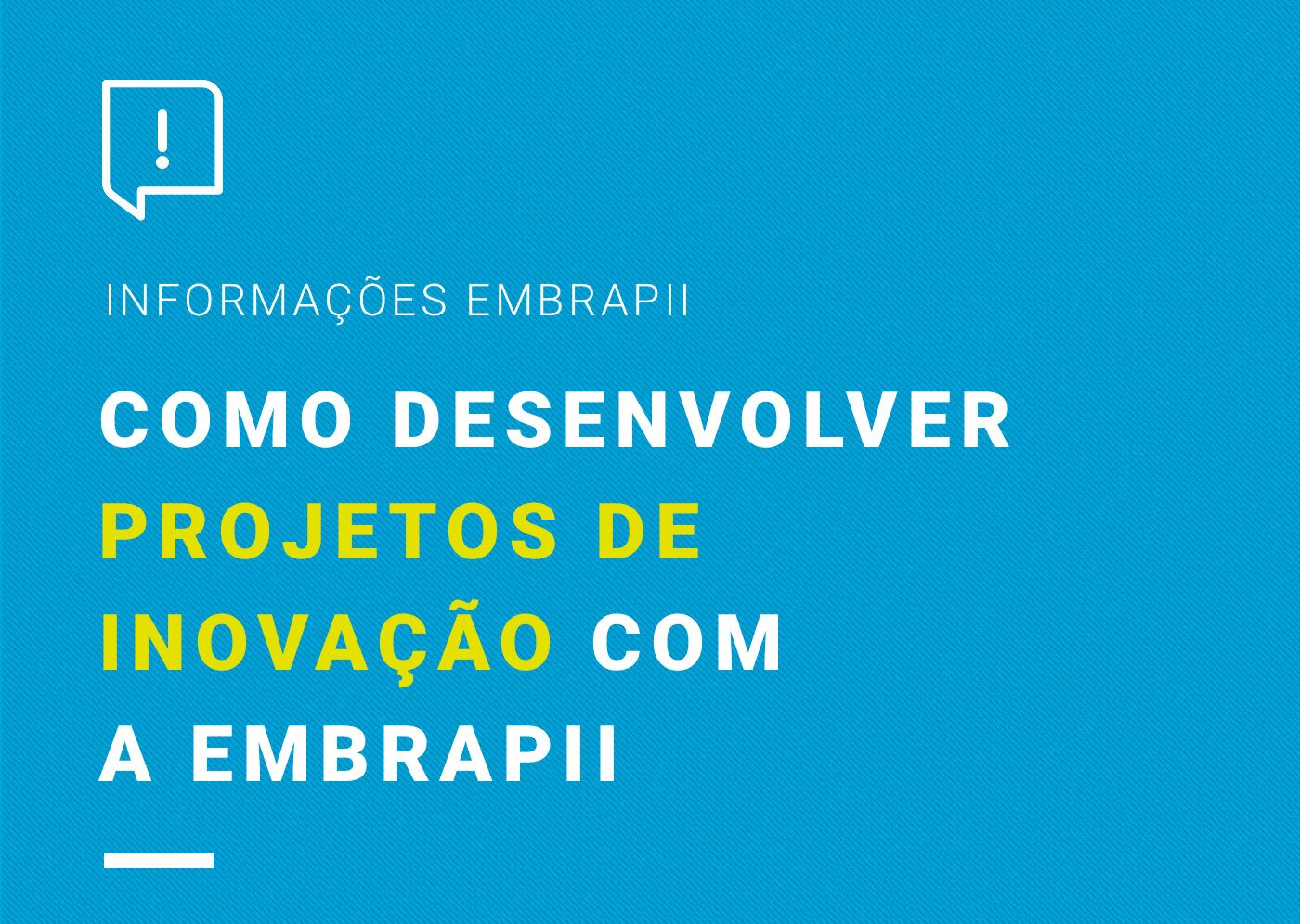 Como desenvolver projetos