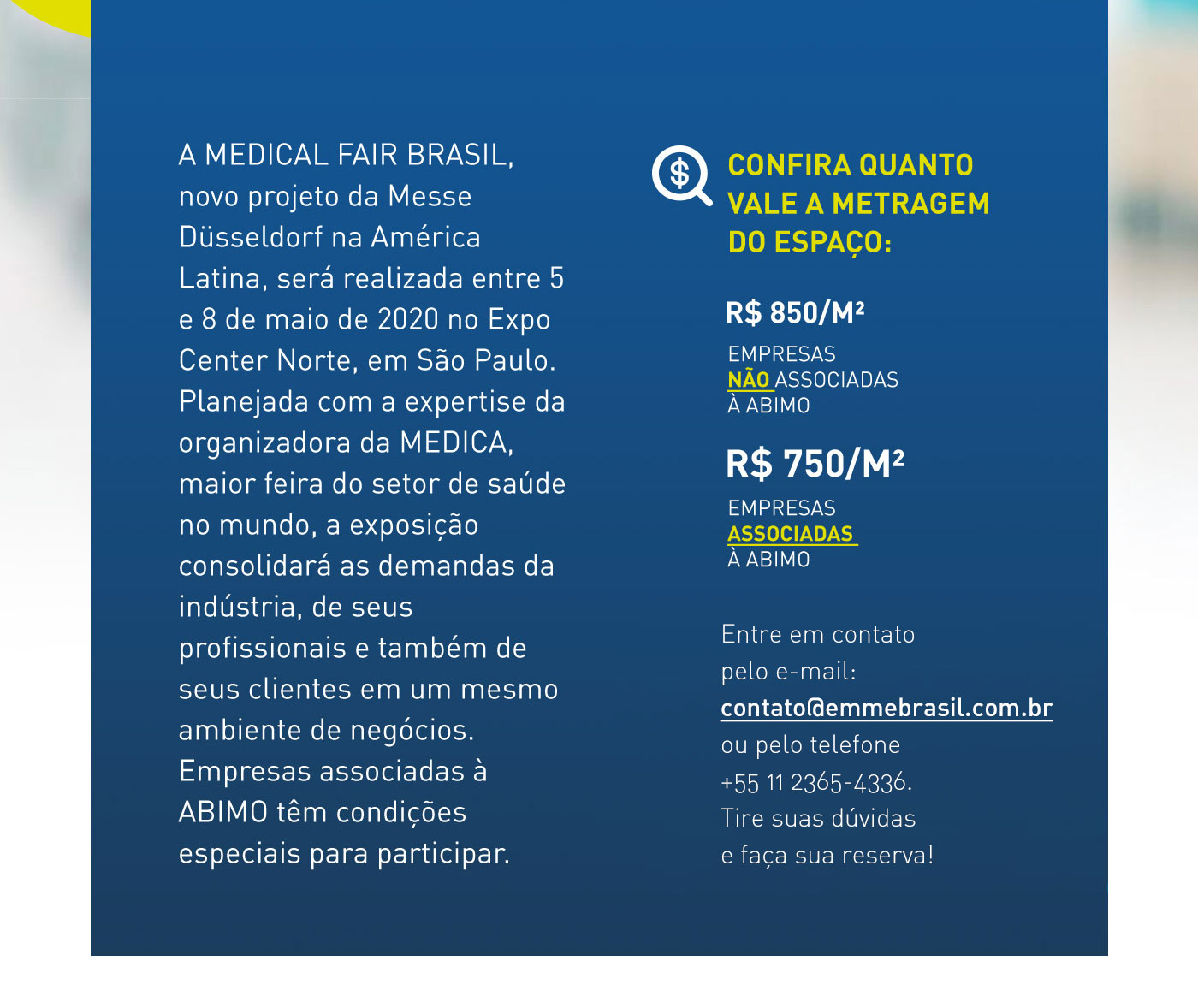 Feira MEDICA no Brasil